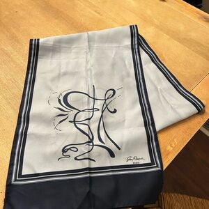 Jim Renoir Paris Artistic Silk Scarf